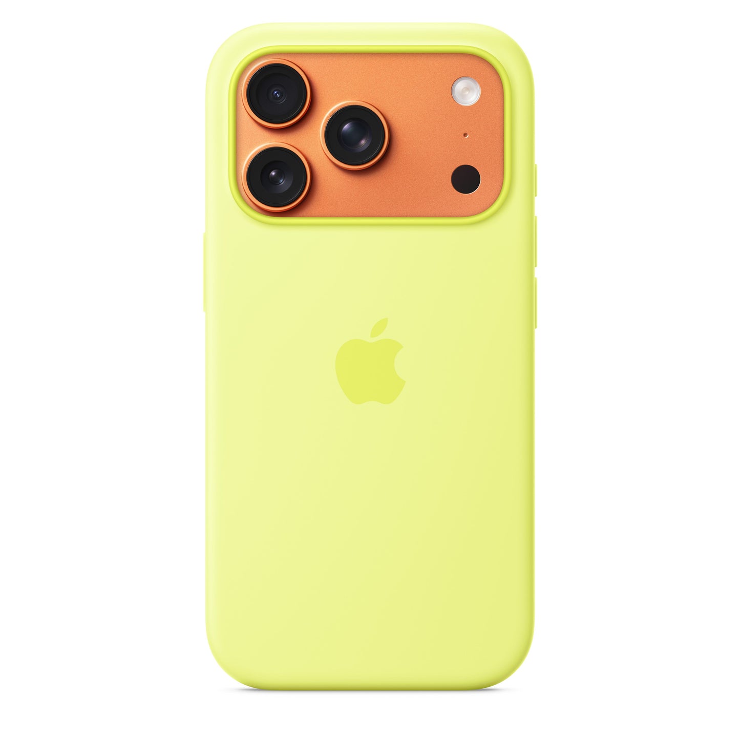 Silikonový kryt na iPhone 17 Pro Apple s MagSafe - neonově žlutý - iSTYLE CZ