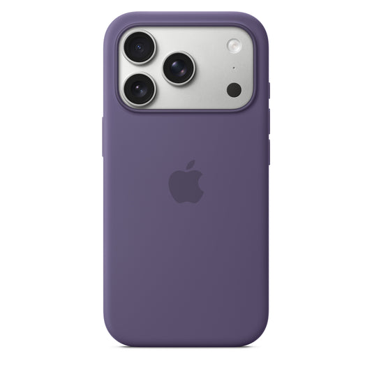 Silikonový kryt na iPhone 17 Pro Apple s MagSafe - mlžně fialový - iSTYLE CZ