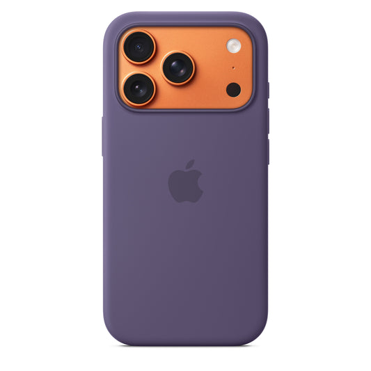 Silikonový kryt na iPhone 17 Pro Apple s MagSafe - mlžně fialový - iSTYLE CZ