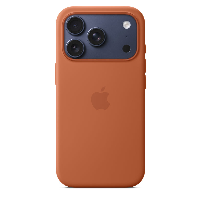 Silikonový kryt na iPhone 17 Pro Apple s MagSafe - terakotový - iSTYLE CZ