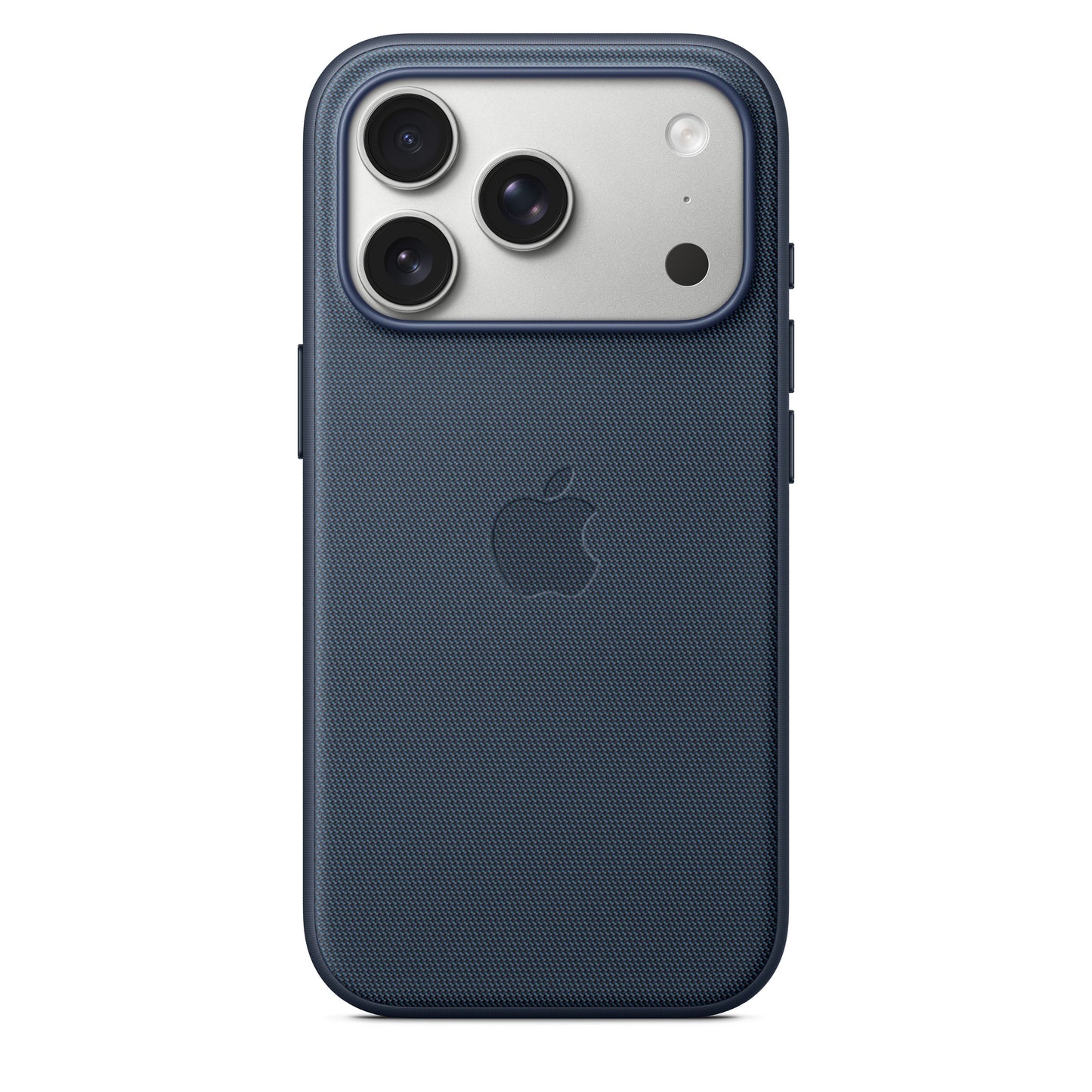 Kryt na iPhone 17 Pro z tkaniny TechWoven Apple s MagSafe - modrý - iSTYLE CZ
