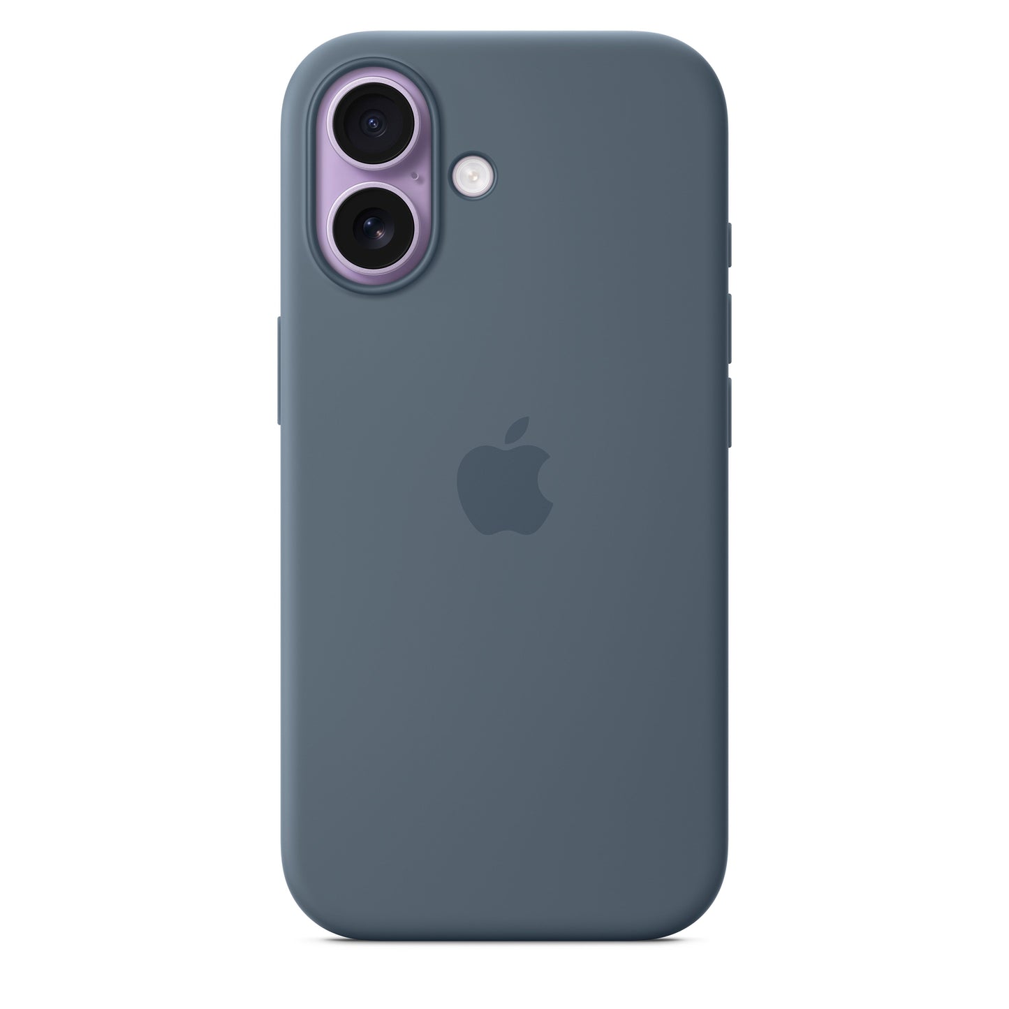 Silikonový kryt na iPhone 17 Apple s MagSafe - ocelově modrý - iSTYLE CZ
