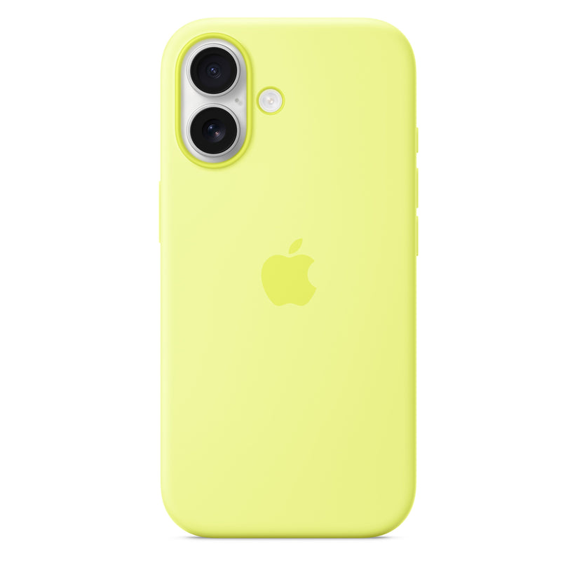 Silikonový kryt na iPhone 17 Apple s MagSafe - neonově žlutý - iSTYLE CZ