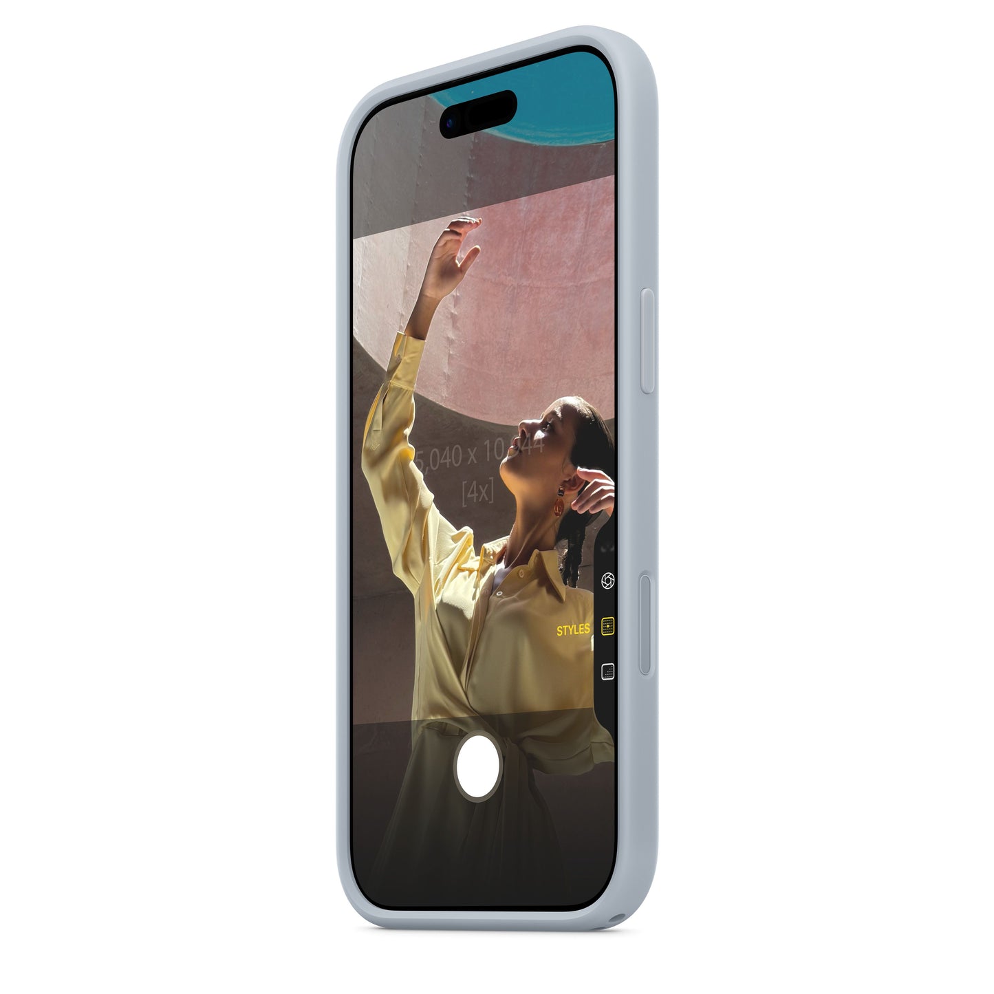 Ochranný rámeček na iPhone Air Apple - světle modrý - iSTYLE CZ