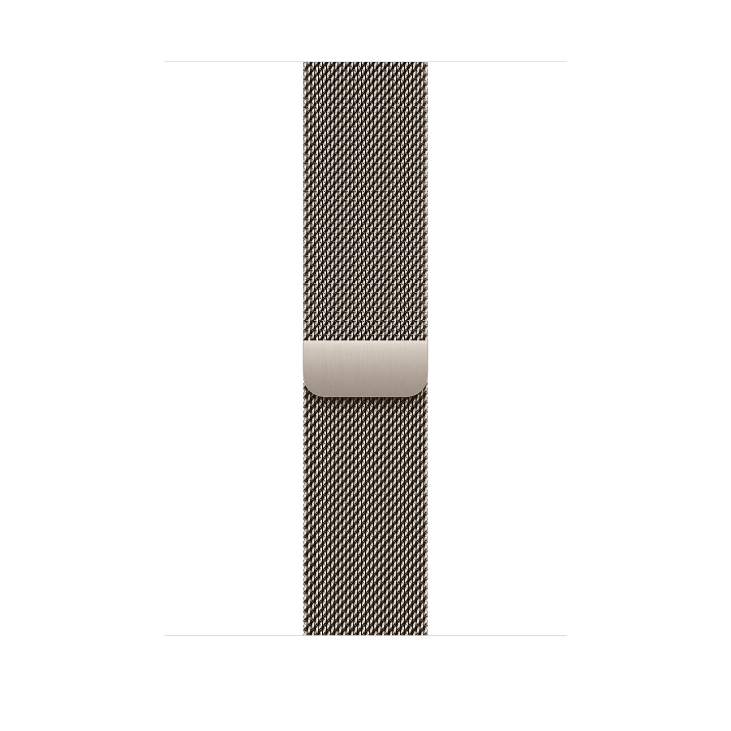 Řemínek pro Apple Watch 44/45/46/49 mm Apple přírodní milánský tah - M/L - iSTYLE CZ