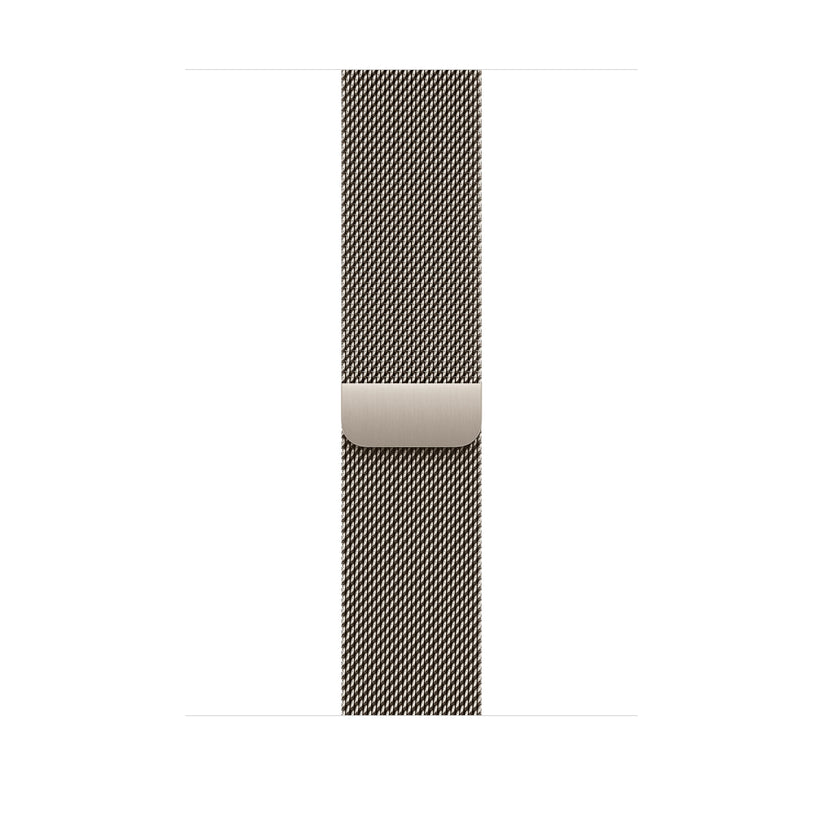 Řemínek pro Apple Watch 44/45/46/49 mm Apple přírodní milánský tah - M/L - iSTYLE CZ