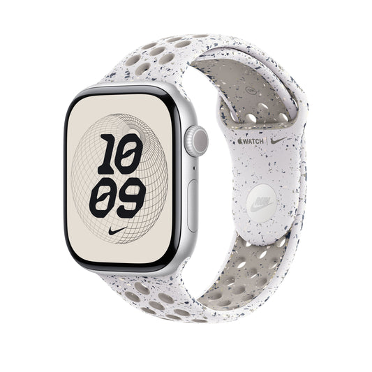 Řemínek pro Apple Watch 44/45/46/49 mm Apple Veiled Grey sportovní Nike - M/L - iSTYLE CZ