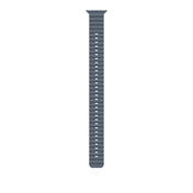 Prodloužení Oceánského řemínku pro Apple Watch 44/45/46/49 mm Apple ocelově modré - provedení z přírodního titanu - iSTYLE CZ