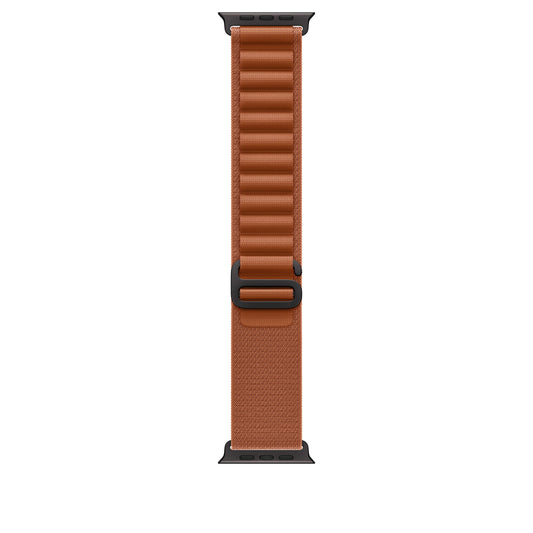 Řemínek pro Apple Watch 44/45/46/49 mm Apple terakotový Alpský tah - velký - provedení z černého titanu - iSTYLE CZ