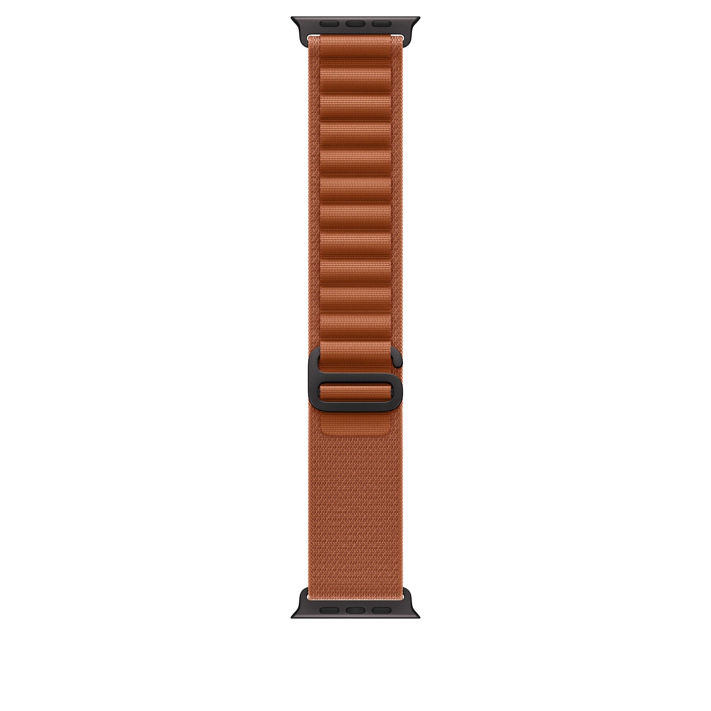 Řemínek pro Apple Watch 44/45/46/49 mm Apple terakotový Alpský tah - malý - provedení z černého titanu - iSTYLE CZ
