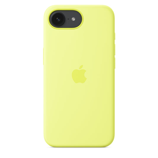 Silikonový kryt na iPhone 16e Apple - neonově žlutý - iSTYLE CZ