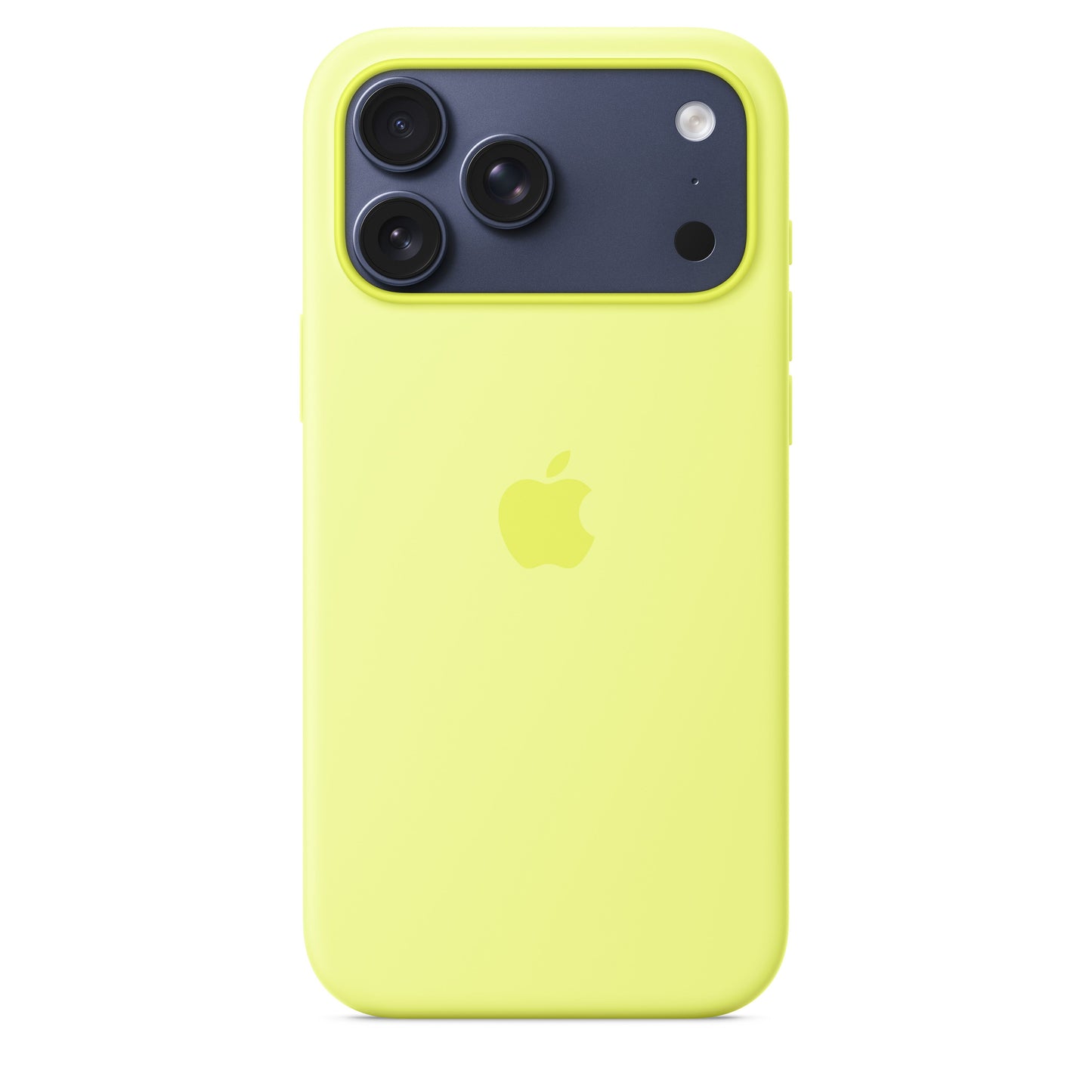 Silikonový kryt na iPhone 17 Pro Max Apple s MagSafe - neonově žlutý - iSTYLE CZ