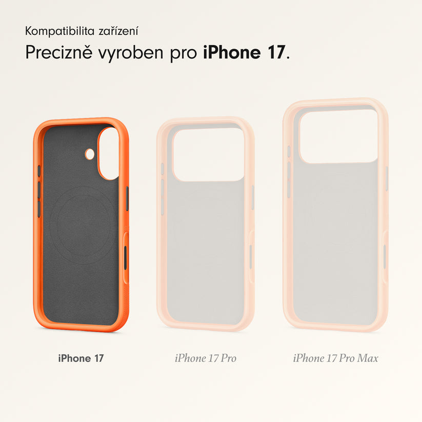 Odolný kryt pro iPhone 17 Beats s MagSafe a ovladačem fotoaparátu - sierra oranžový - iSTYLE CZ