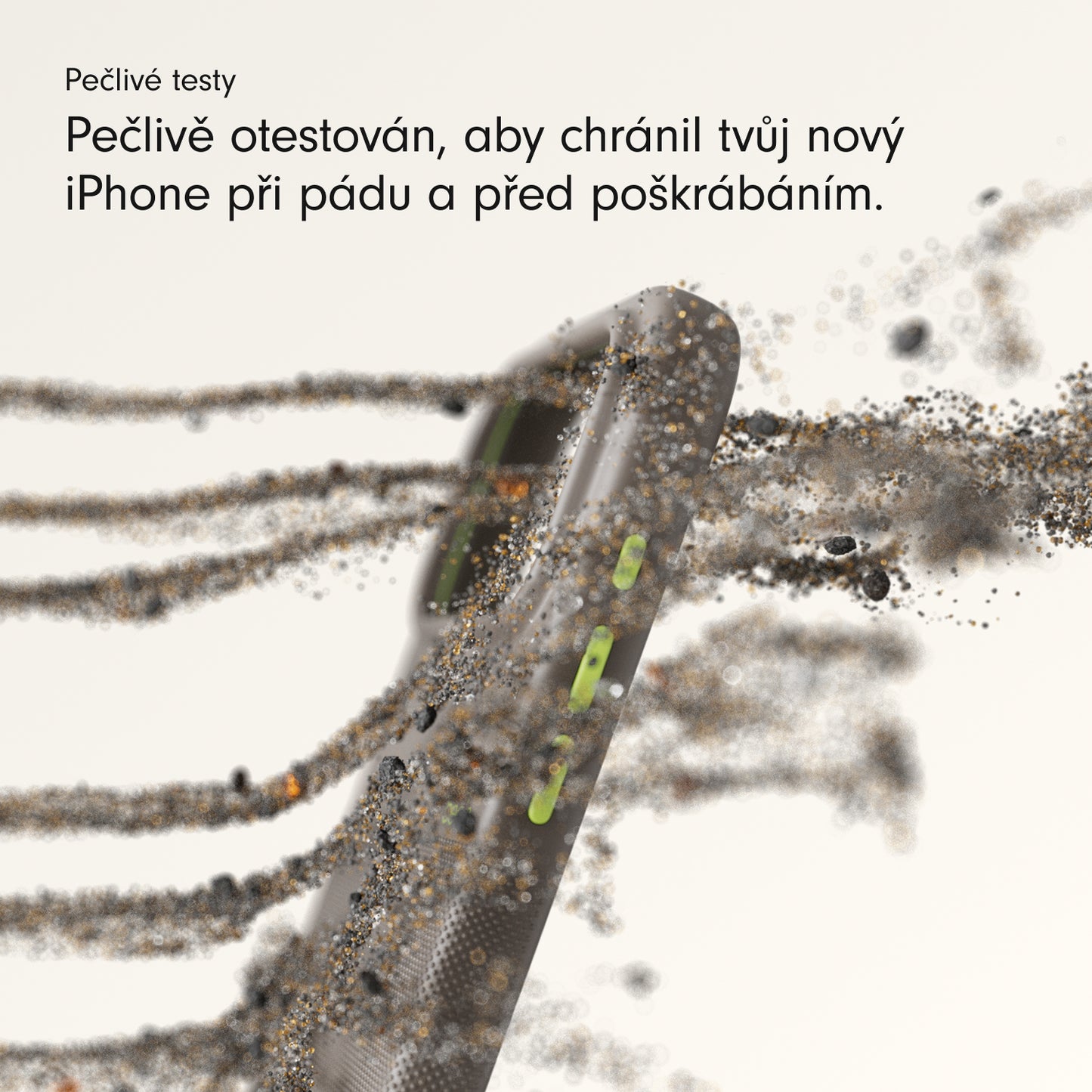 Odolný kryt pro iPhone 17 s Beats MagSafe a ovladačem fotoaparátu - alpsky šedý - iSTYLE CZ