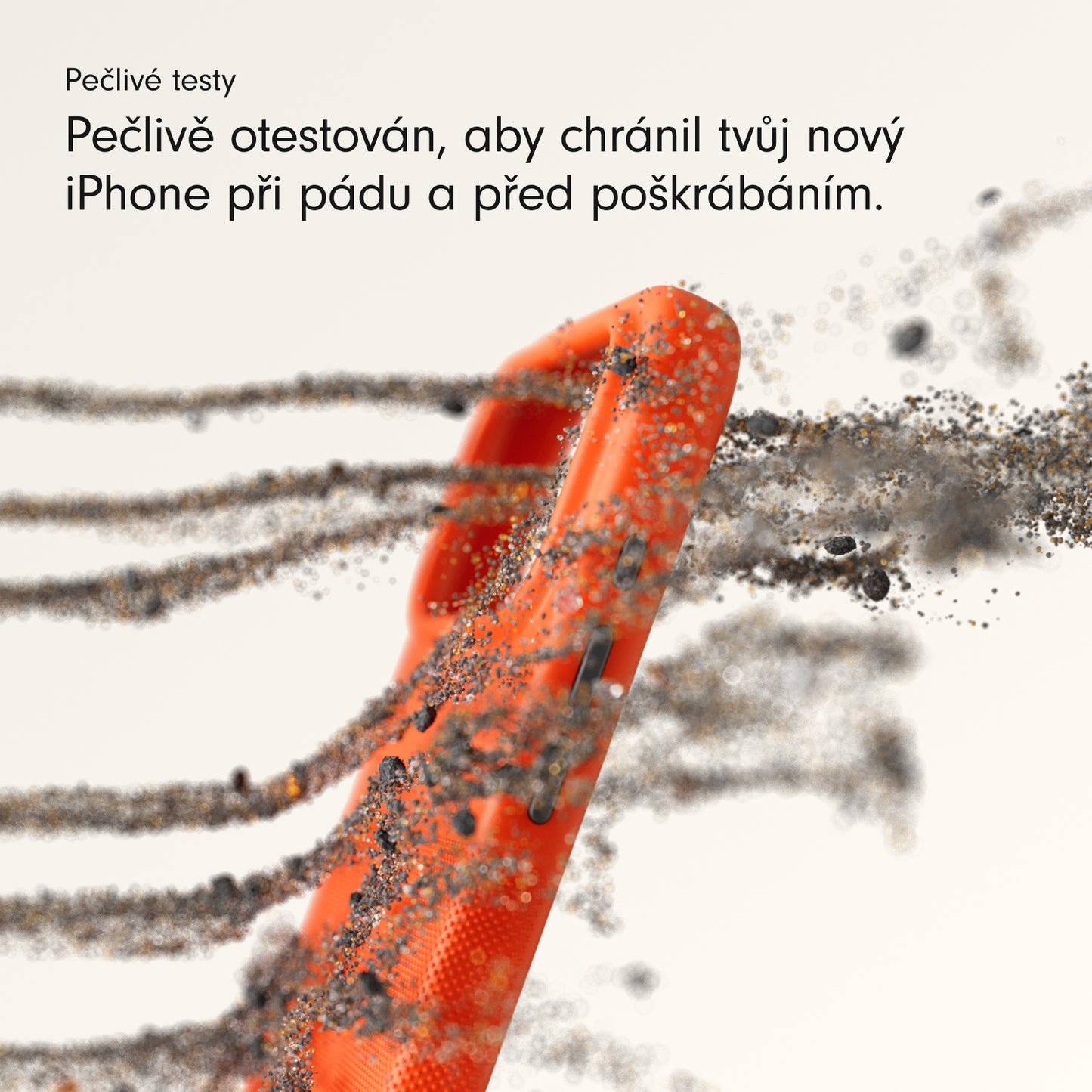Odolný kryt pro iPhone 17 Beats s MagSafe a ovladačem fotoaparátu - sierra oranžový - iSTYLE CZ