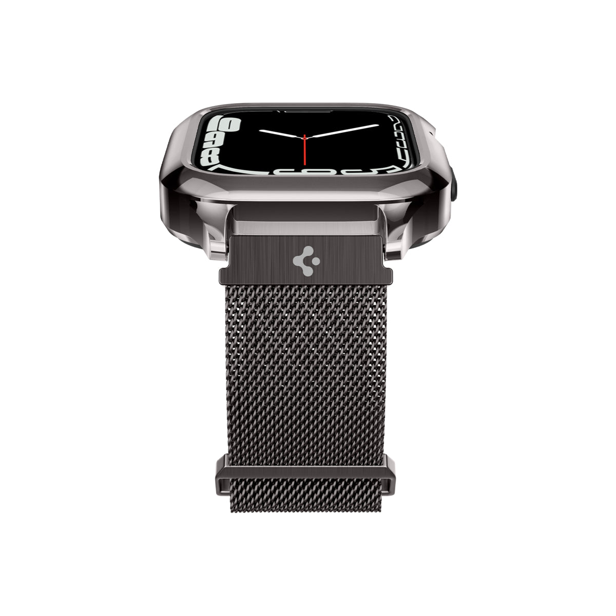 Řemínek pro Apple Watch 42/44/45/49 mm Spigen Metal Fit Pro - šedý - iSTYLE CZ