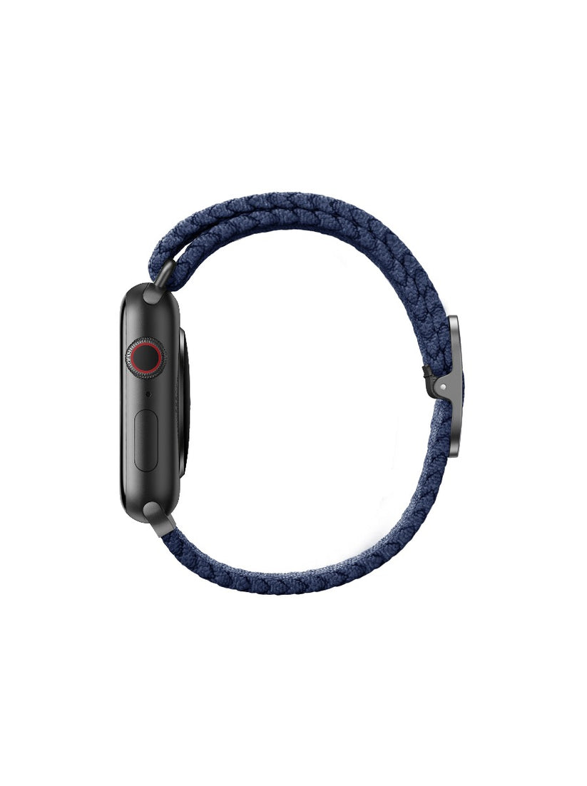 Řemínek pro Apple Watch 38/40/41mm Uniq Aspen - modrý - iSTYLE CZ