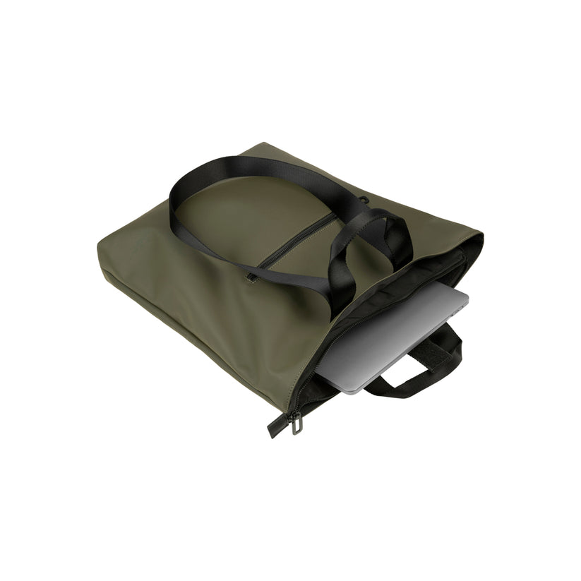 Taška Tucano Gommo Shopper 15,6" - zelený - iSTYLE CZ