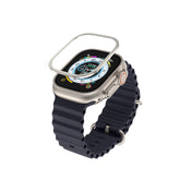 Safírové sklo s titanovým rámem pro Apple Watch Ultra Blueo - iSTYLE CZ