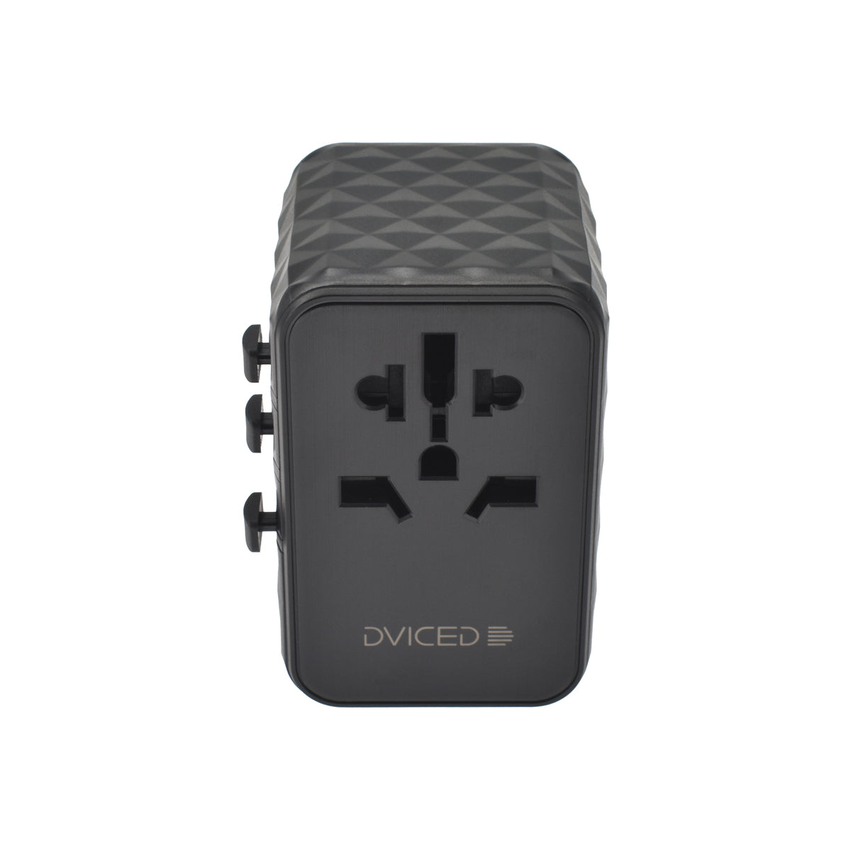 Cestovní adaptér 65W Dviced Universal – černý - iSTYLE CZ