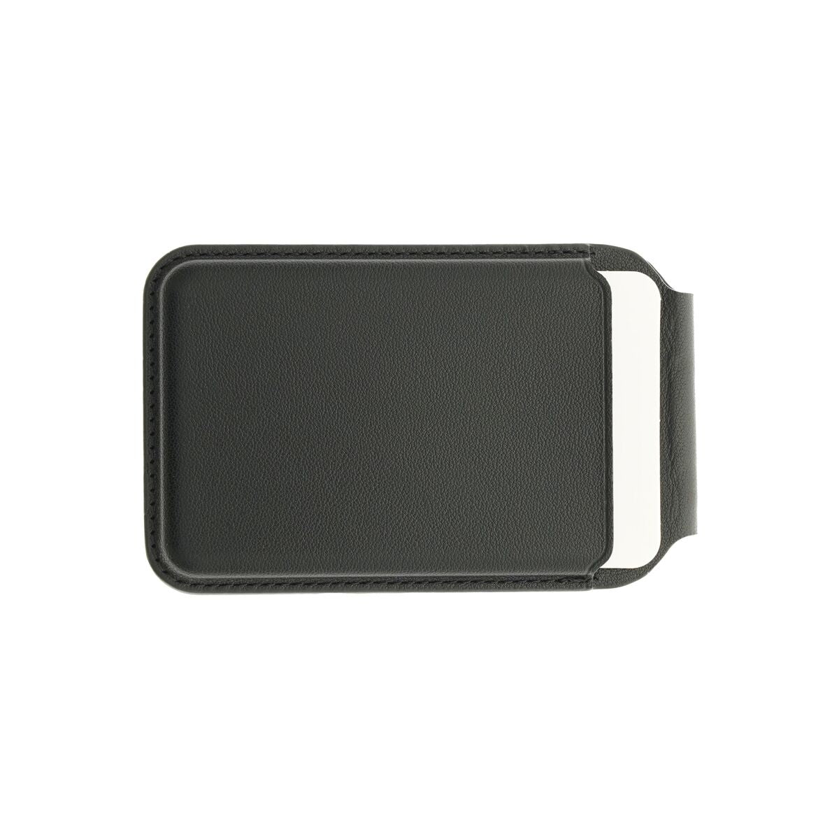 Skládací kožená MagSafe peněženka Dviced – černá - iSTYLE CZ