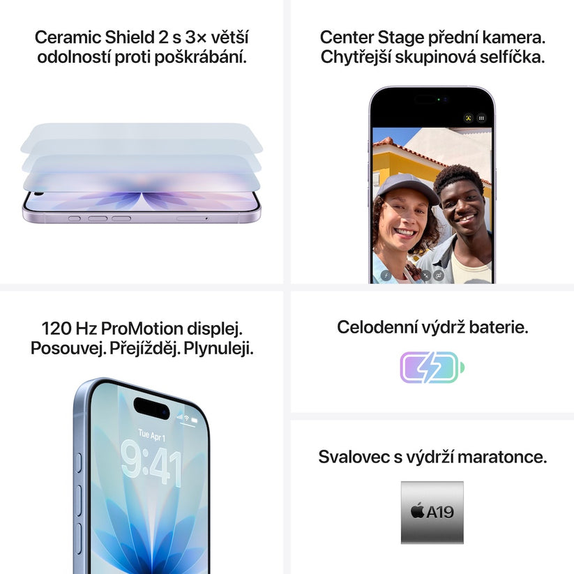 Apple iPhone 17 256GB - levandulový - iSTYLE CZ