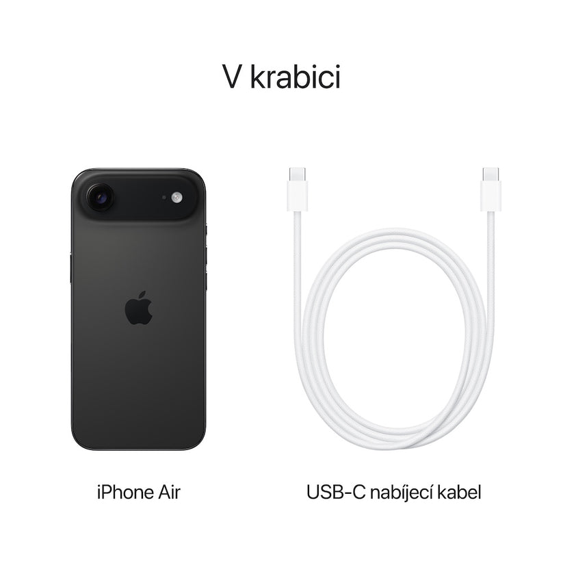 Apple iPhone Air 256GB - vesmírně černý - iSTYLE CZ