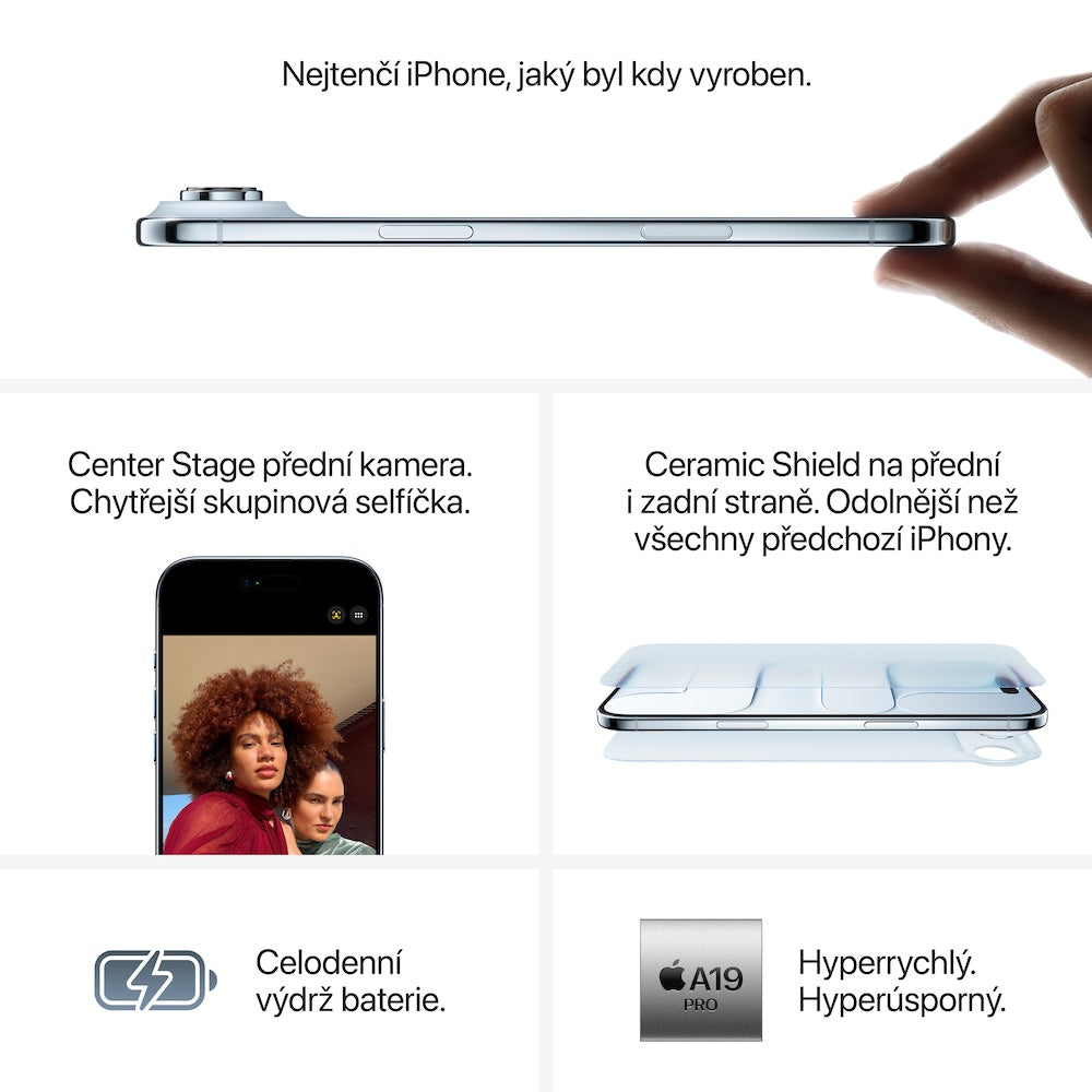 Apple iPhone Air 256GB - blankytně modrý - iSTYLE CZ