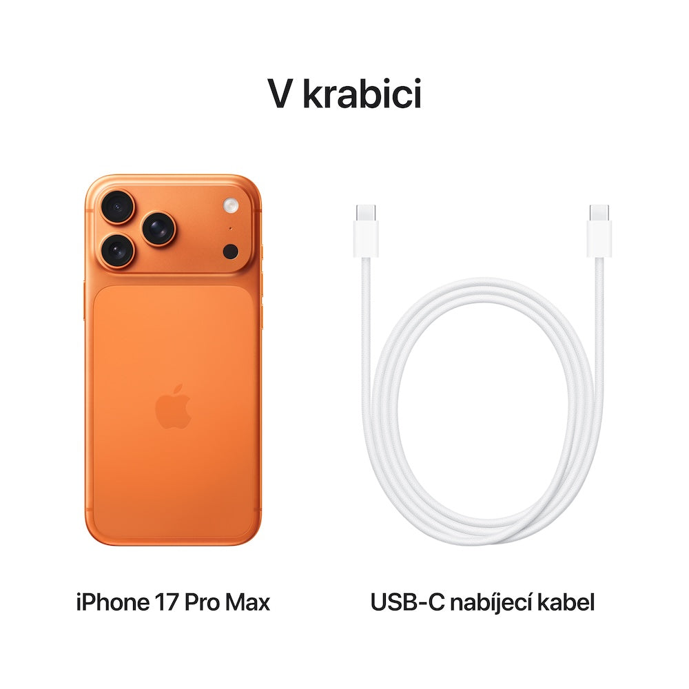 Apple iPhone 17 Pro Max 256GB - kosmicky oranžový - iSTYLE CZ