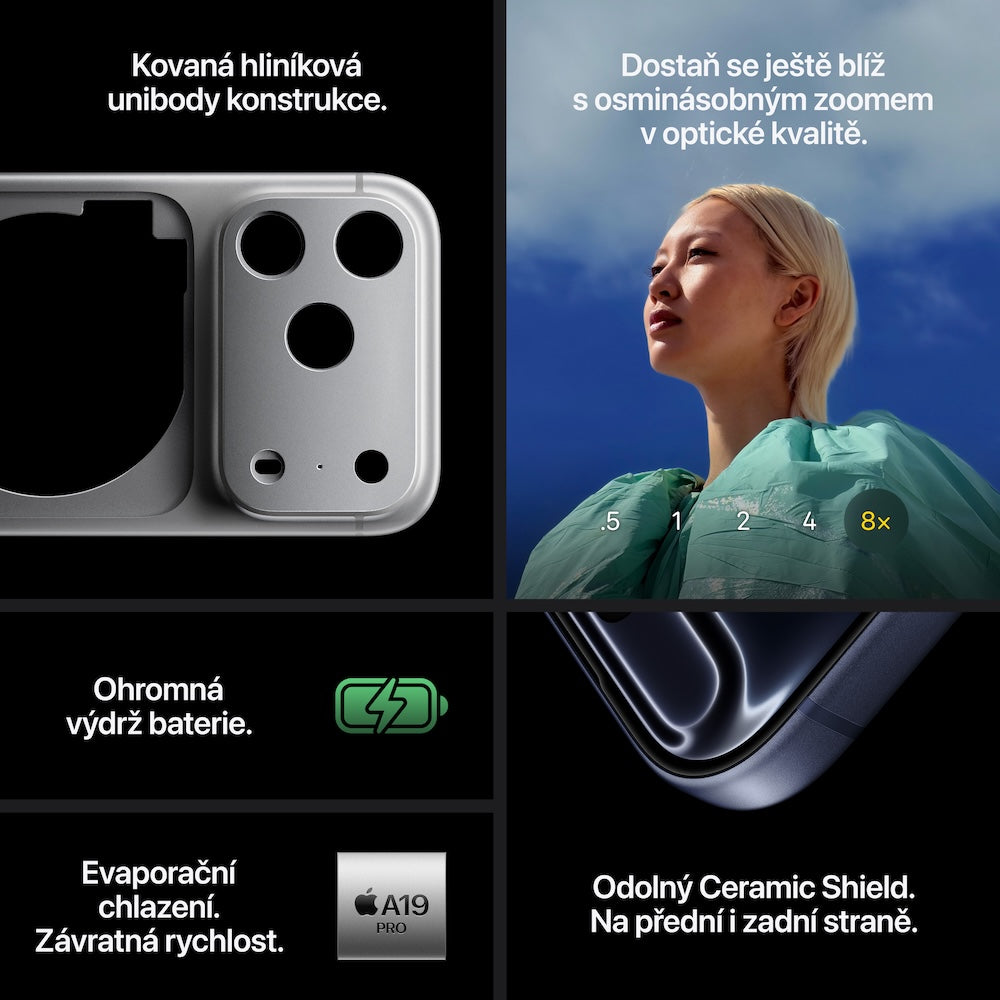 Apple iPhone 17 Pro 256GB - kosmicky oranžový - iSTYLE CZ
