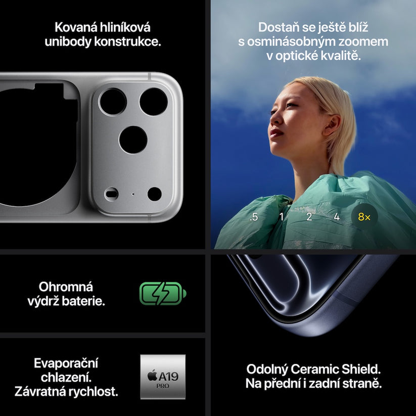 Apple iPhone 17 Pro 256GB - kosmicky oranžový - iSTYLE CZ