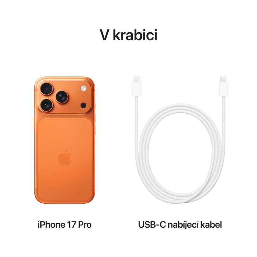 Apple iPhone 17 Pro 256GB - kosmicky oranžový - iSTYLE CZ