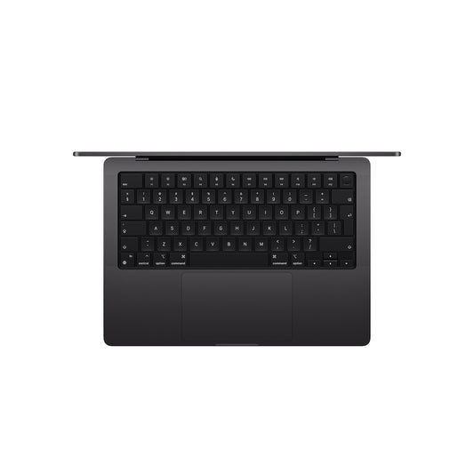 MacBook Pro 14,2", Apple M4 10jádrové CPU, 10jádrové GPU, 16GB, 512GB SSD, CZ - vesmírně černý (renovovaný) - iSTYLE CZ