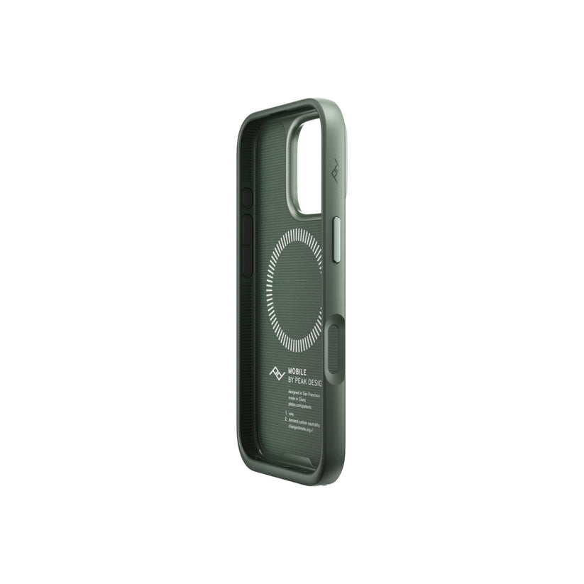 Kryt pro iPhone 16 Pro Peak Design Mobile Everyday Fabric Case - šalvějově zelený - iSTYLE CZ