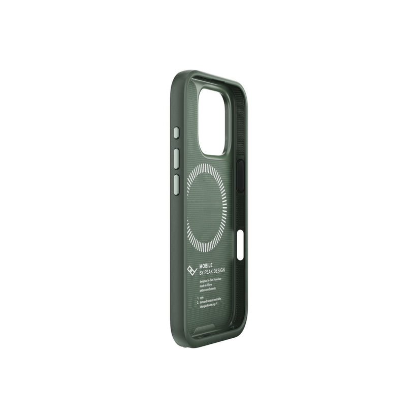 Kryt pro iPhone 16 Pro Peak Design Mobile Everyday Fabric Case - šalvějově zelený - iSTYLE CZ