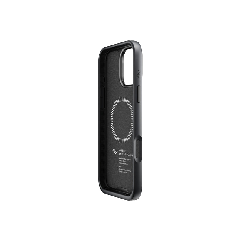 Kryt pro iPhone 16 Pro Max Peak Design Mobile Everyday Fabric Case - tmavě šedý - iSTYLE CZ