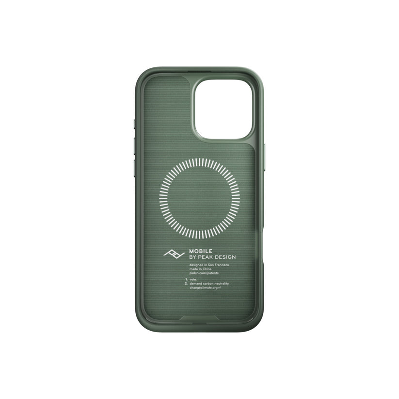 Kryt s poutkem pro iPhone 16 Pro Max Peak Design Mobile Everyday Loop Case - šalvějově zelený - iSTYLE CZ