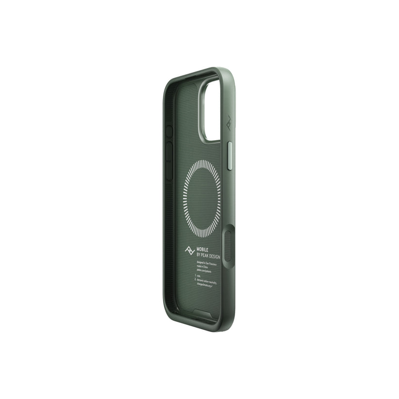 Kryt pro iPhone 16 Pro Max Peak Design Mobile Everyday Fabric Case - šalvějově zelený - iSTYLE CZ