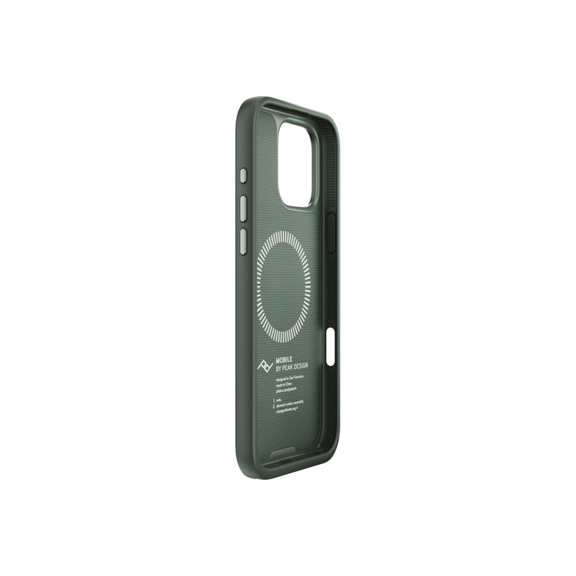Kryt pro iPhone 16 Pro Max Peak Design Mobile Everyday Fabric Case - šalvějově zelený - iSTYLE CZ