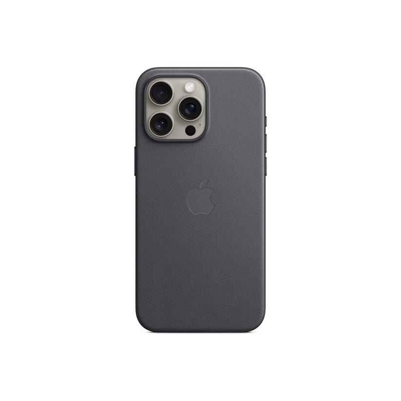 Apple kryt z tkaniny FineWoven s MagSafe na iPhone 15 Pro Max – černý - iSTYLE CZ