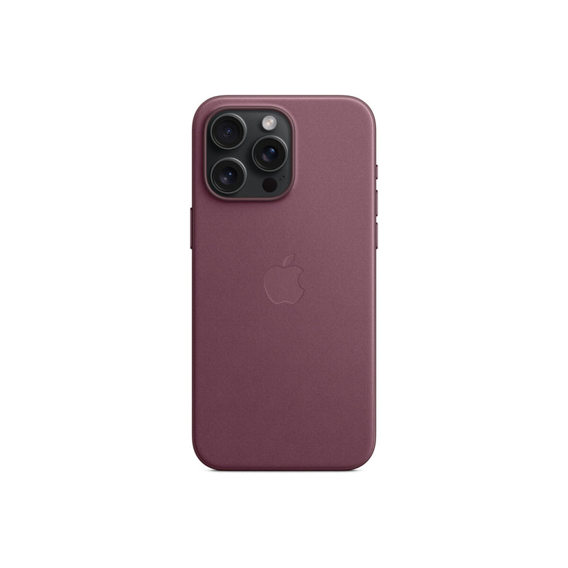 Apple kryt z tkaniny FineWoven s MagSafe na iPhone 15 Pro Max – morušově rudý - iSTYLE CZ