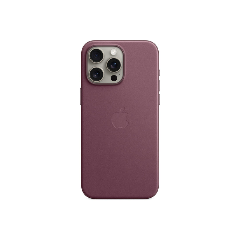 Apple kryt z tkaniny FineWoven s MagSafe na iPhone 15 Pro Max – morušově rudý - iSTYLE CZ