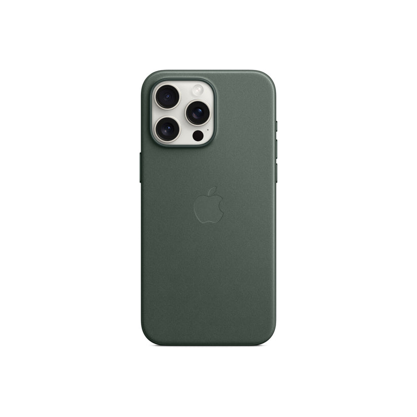 Apple kryt z tkaniny FineWoven s MagSafe na iPhone 15 Pro Max – listově zelený - iSTYLE CZ