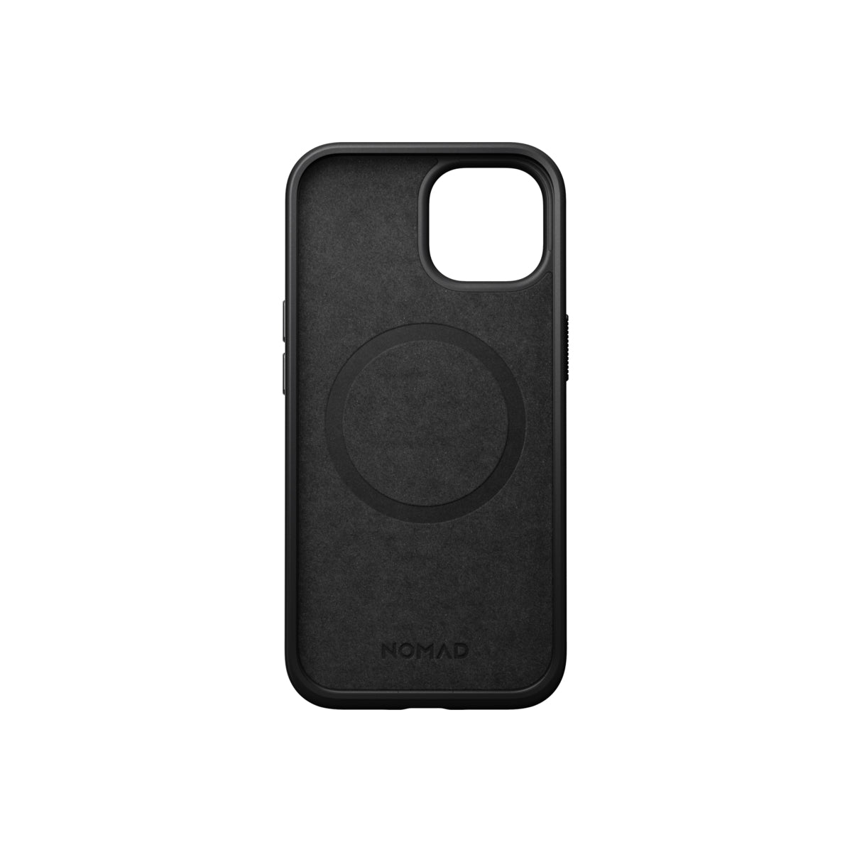 Kožený kryt pro iPhone 15 Nomad Modern - černý - iSTYLE CZ