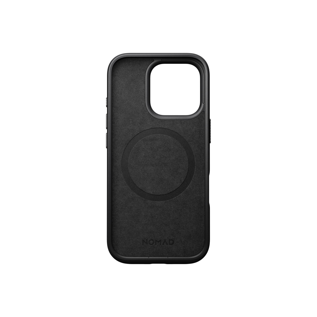 Kožený kryt pro iPhone 16 Pro Nomad Modern - černý - iSTYLE CZ