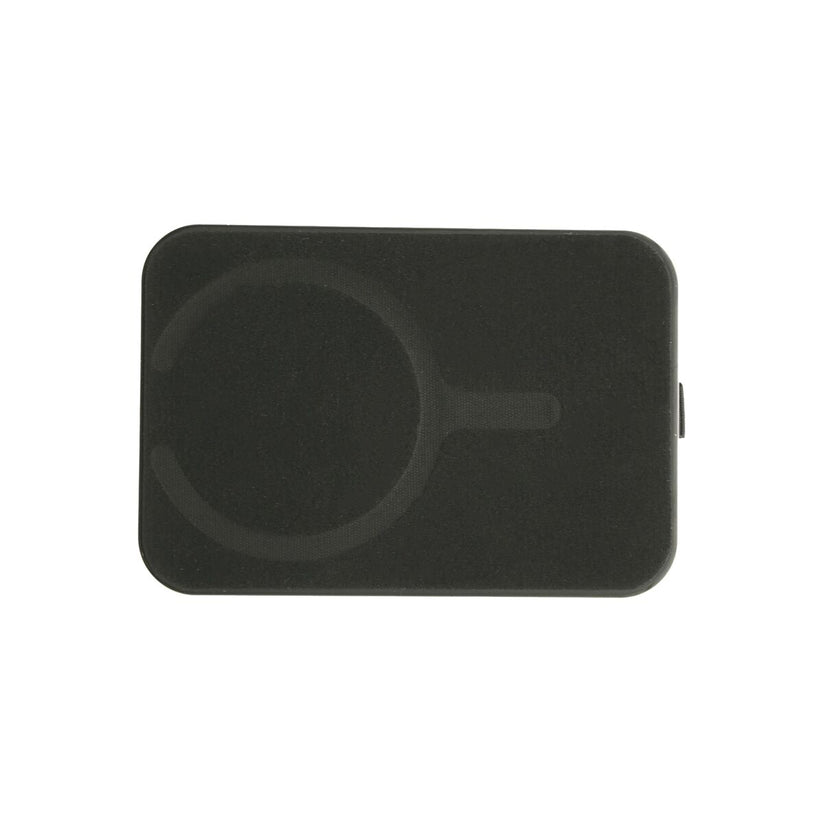 Skládací kožená MagSafe peněženka Dviced s podstavcem – černá - iSTYLE CZ