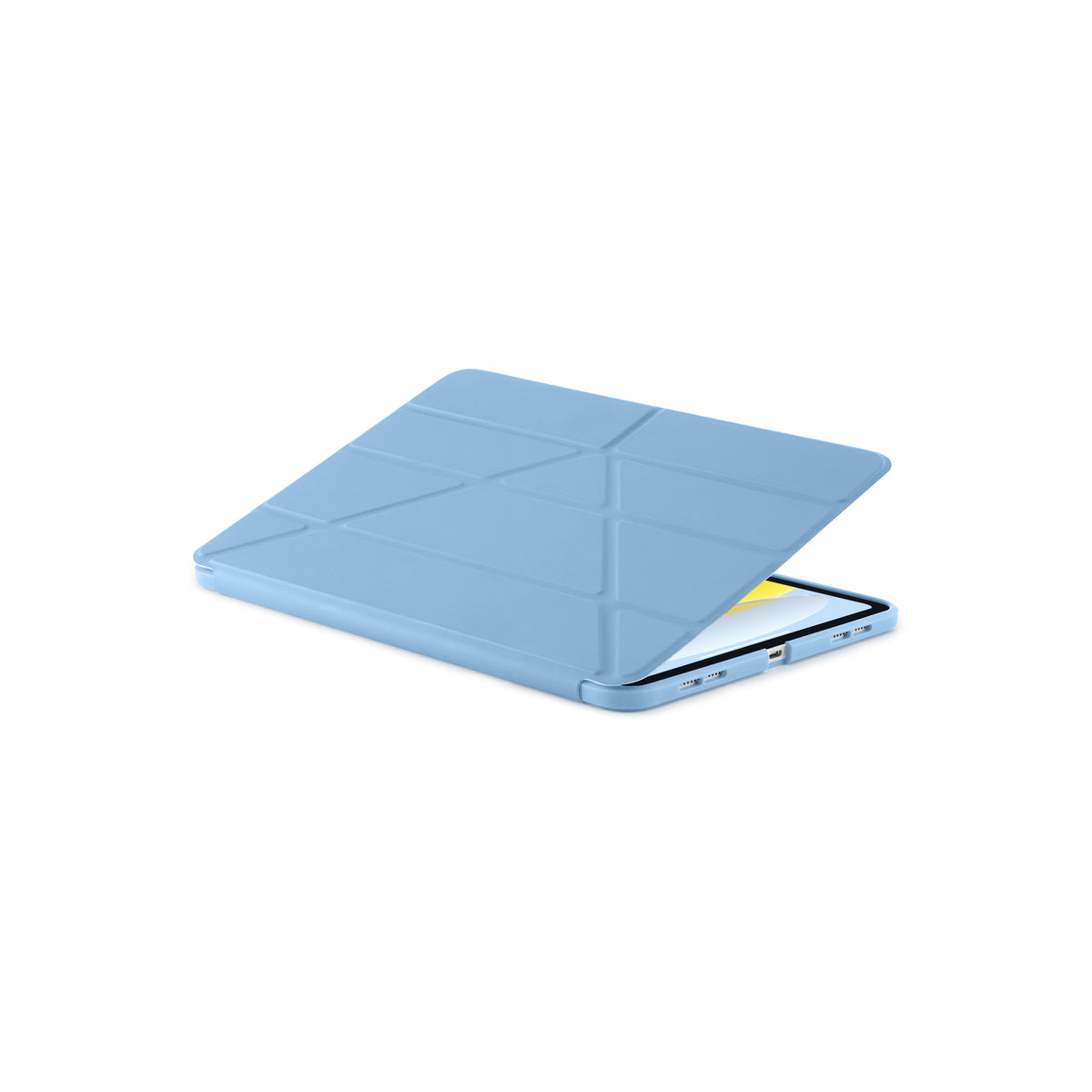 Pouzdro pro iPad 10,9" 2022 Pipetto Origami No1 Original Case - světle modré - iSTYLE CZ