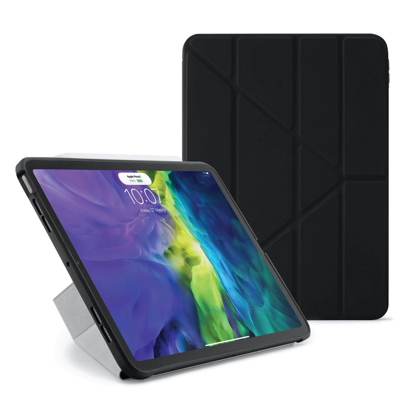 Pouzdro Pipetto Origami pro iPad Air 4 10.9" (2020) - černé - iSTYLE CZ