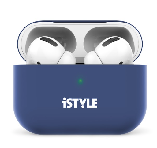 Silikonový obal na AirPods 3. generace iSTYLE - modrý - iSTYLE CZ
