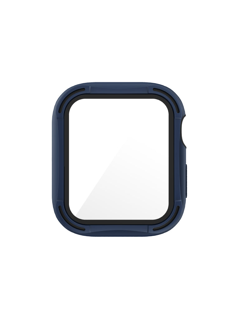 Odolný kryt na Apple Watch UNIQ Torres s tvrzeným sklem 40mm - modrý - iSTYLE CZ